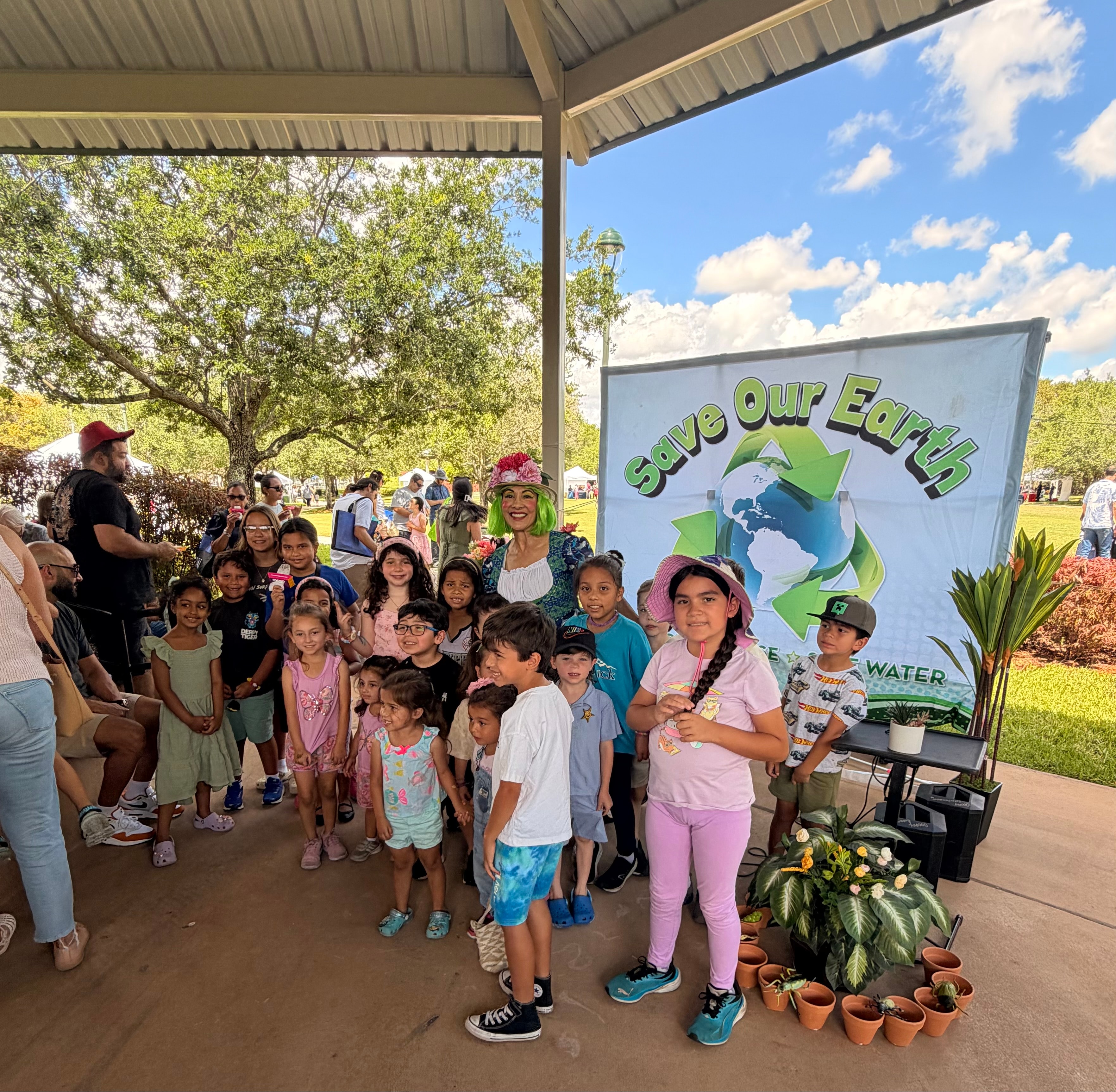 OOOPSY Save the Earth Show performance in Weston Florida